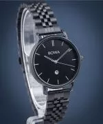 Hodinky dámske BOWA Milan Black-Silver Tone Steel 34