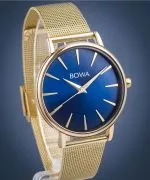Hodinky dámske BOWA Praha Navy Blue-Gold Mesh 38