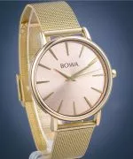 Hodinky dámske BOWA Praha Pink-Gold Mesh 38