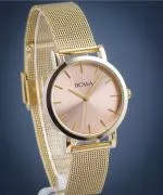 Hodinky dámske BOWA Tokyo Pink-Gold Mesh 33