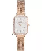 Hodinky dámske Daniel Wellington Quadro Charm Bezel 20