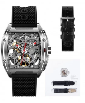 Hodinky Pánske Ciga Design Z-Series Edge Stainless Steel Skeleton Automatic