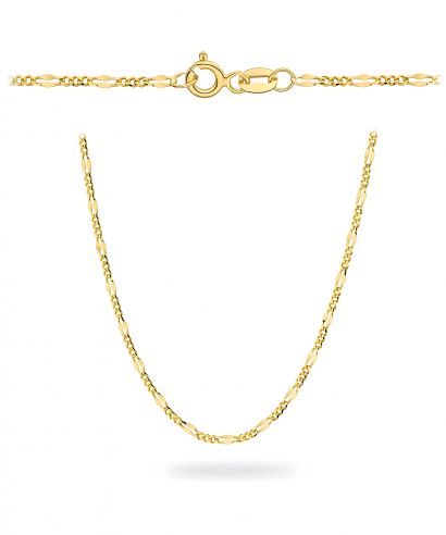 Reťaz Bonore Dĺžka 50 cm, Šírka1 mm - Zlato 585 - Typ Figaro, Gucci