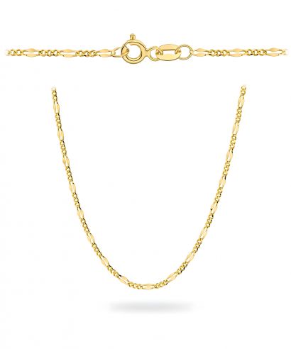 Reťaz Bonore Dĺžka 55 cm, Šírka1 mm - Zlato 585 - Typ Figaro, Gucci