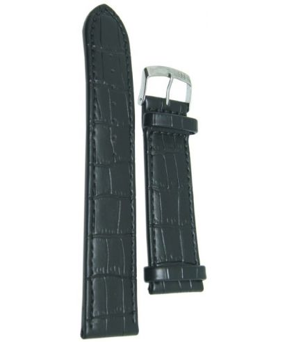 Remienek Morellato Juke Alligatore Calf Opaco Nero 22 mm