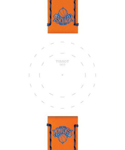 Remienek Tissot NBA Leather Strap New York Knicks Limited Edition 22 mm