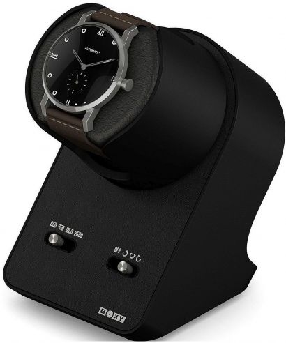 Naťahovač Hodiniek Beco Technic Boxy BLDC Nightstand EXT Black Modular pre 1 hodinky s káblom USB