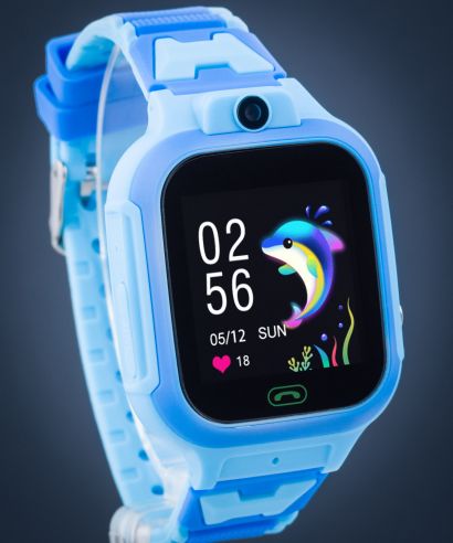 Smart hodinky detské Pacific 33 4G LTE SIM Blue