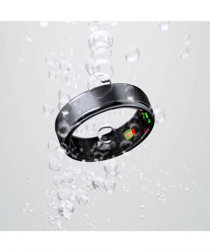 Smartring unisex Manta OneRing Čierna 62 mm