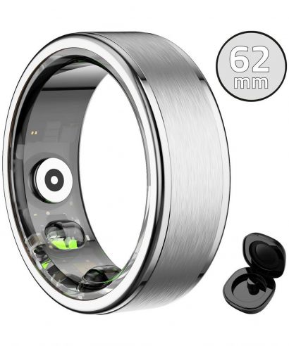 Smartring unisex Manta OneRing Silver 62 mm