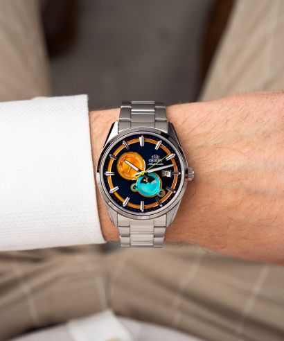 Hodinky pánske Orient Stretto Sun & Moon Automatic