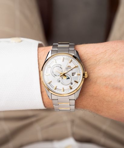 Hodinky pánske Orient Stretto Sun & Moon Automatic