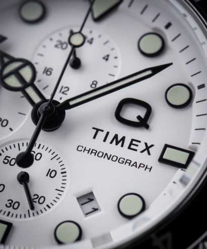 Hodinky Pánske Timex Q Three Time Zone Chronograph