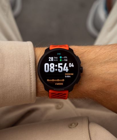 Športové Hodinky Suunto Race 2 Coral Orange [Sapphire Glass]