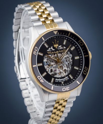 Hodinky pánske Maserati Sfida Skeleton Automatic
