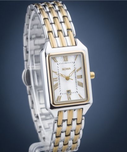Hodinky dámske BOWA Barcelona Pearl Gold Steel 23