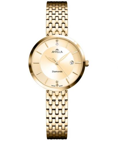 Hodinky dámske Appella Classic Diamonds