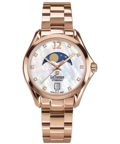 Hodinky dámske Le Temps Sport Elegance Moon Phase