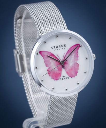 Hodinky Dámske Strand by Obaku Butterfly