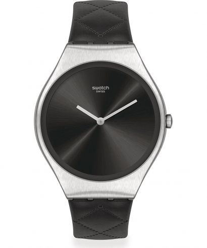 Hodinky Dámske Swatch Black Quilted