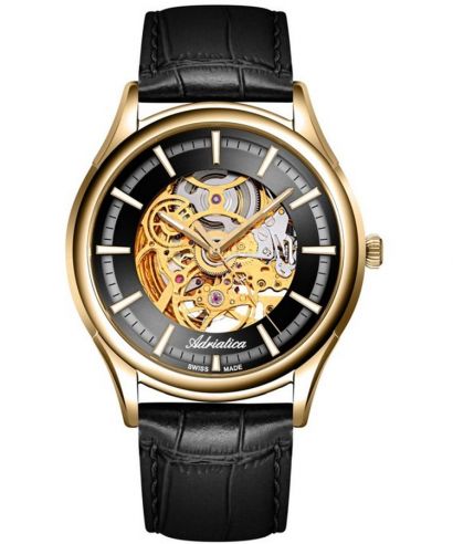 Hodinky pánske Adriatica Classic Skeleton Automatic