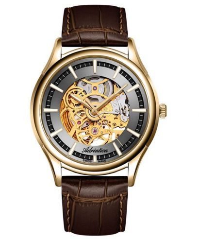 Hodinky pánske Adriatica Classic Skeleton Automatic