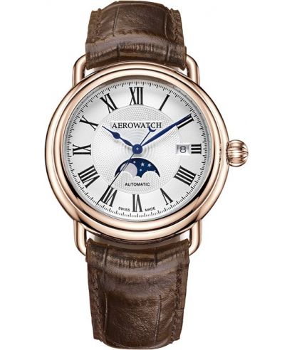 Hodinky Pánske Aerowatch 1942 Moon Phases Automatic