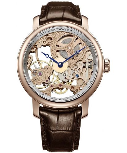 Hodinky pánske Aerowatch Renaissance Big Mechanical Skeleton