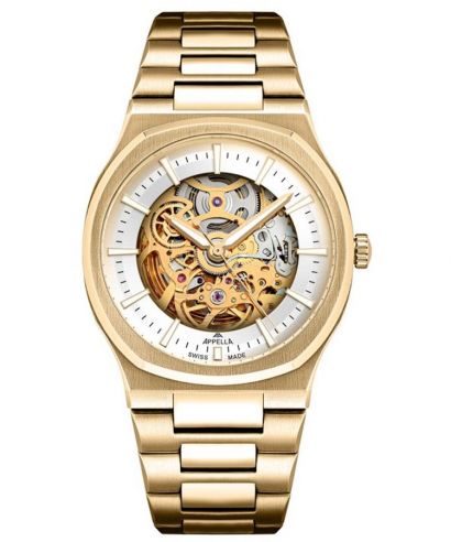 Hodinky pánske Appella Classic Skeleton Automatic