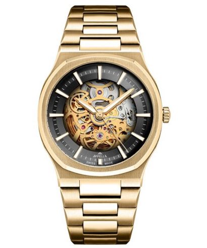 Hodinky pánske Appella Classic Skeleton Automatic