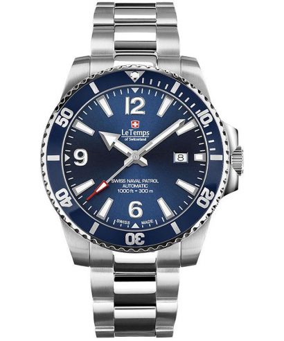 Hodinky pánske Le Temps Swiss Naval Patrol Automatic