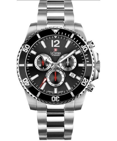 Hodinky pánske Le Temps Swiss Naval Patrol Chronograph