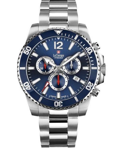 Hodinky pánske Le Temps Swiss Naval Patrol Chronograph