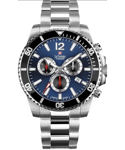 Hodinky pánske Le Temps Swiss Naval Patrol Chronograph