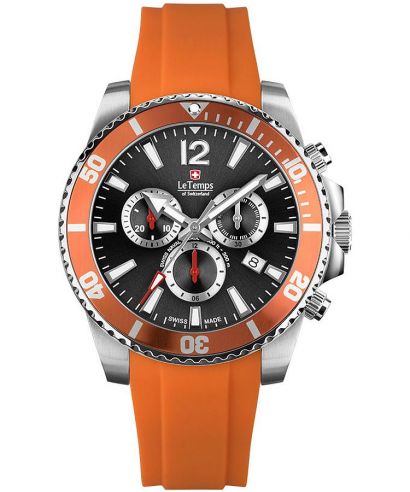 Hodinky pánske Le Temps Swiss Naval Patrol Chronograph