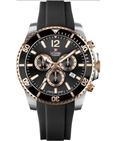 Hodinky pánske Le Temps Swiss Naval Patrol Chronograph
