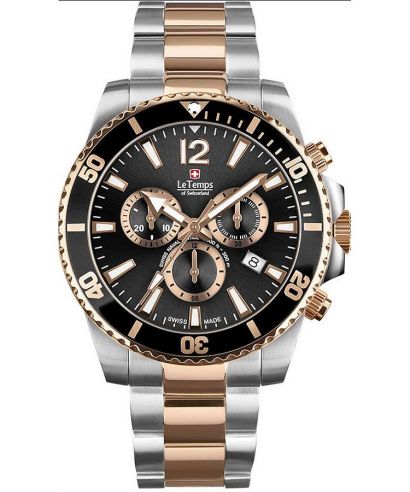 Hodinky pánske Le Temps Swiss Naval Patrol Chronograph