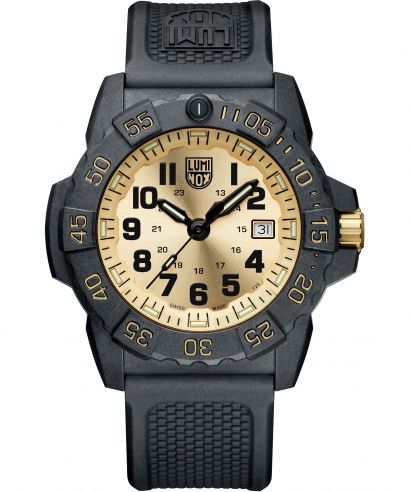 Hodinky Pánske Luminox Navy Seal 3500 Series SET Gold Limited Edition