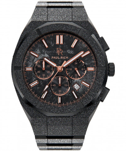 Hodinky pánske PAUL RICH Motorsport Frosted Carbon Copper Chronograph Limited Edition