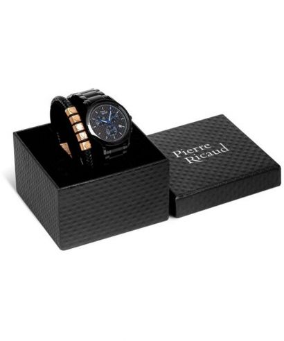 Hodinky pánske Pierre Ricaud Classic Chronograph SET