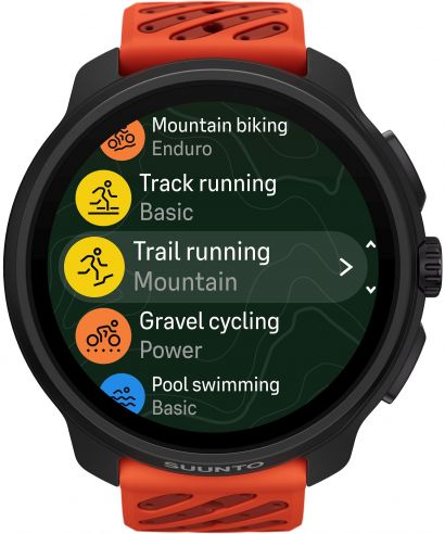 Športové Hodinky Suunto Race 2 Coral Orange [Sapphire Glass]