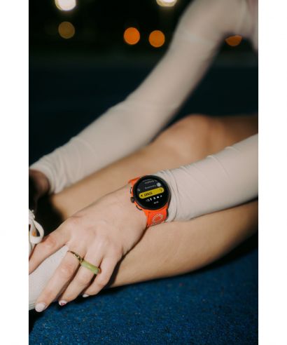 Športové Hodinky Suunto Run Coral Orange Textile Strap