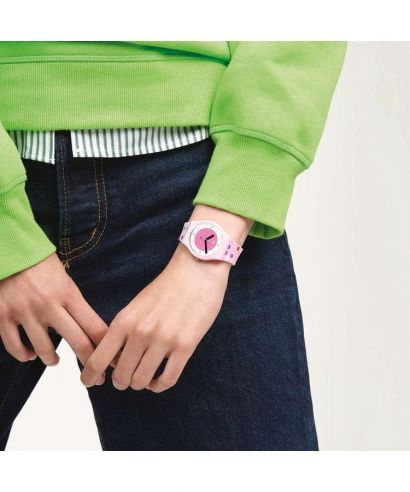 Hodinky Unisex Swatch Blowing Bubbles
