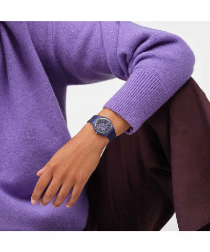 Hodinky unisex Swatch Photonic Purple