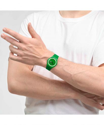 Hodinky Unisex Swatch Proudly Green