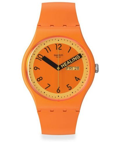 Hodinky Unisex Swatch Proudly Orange