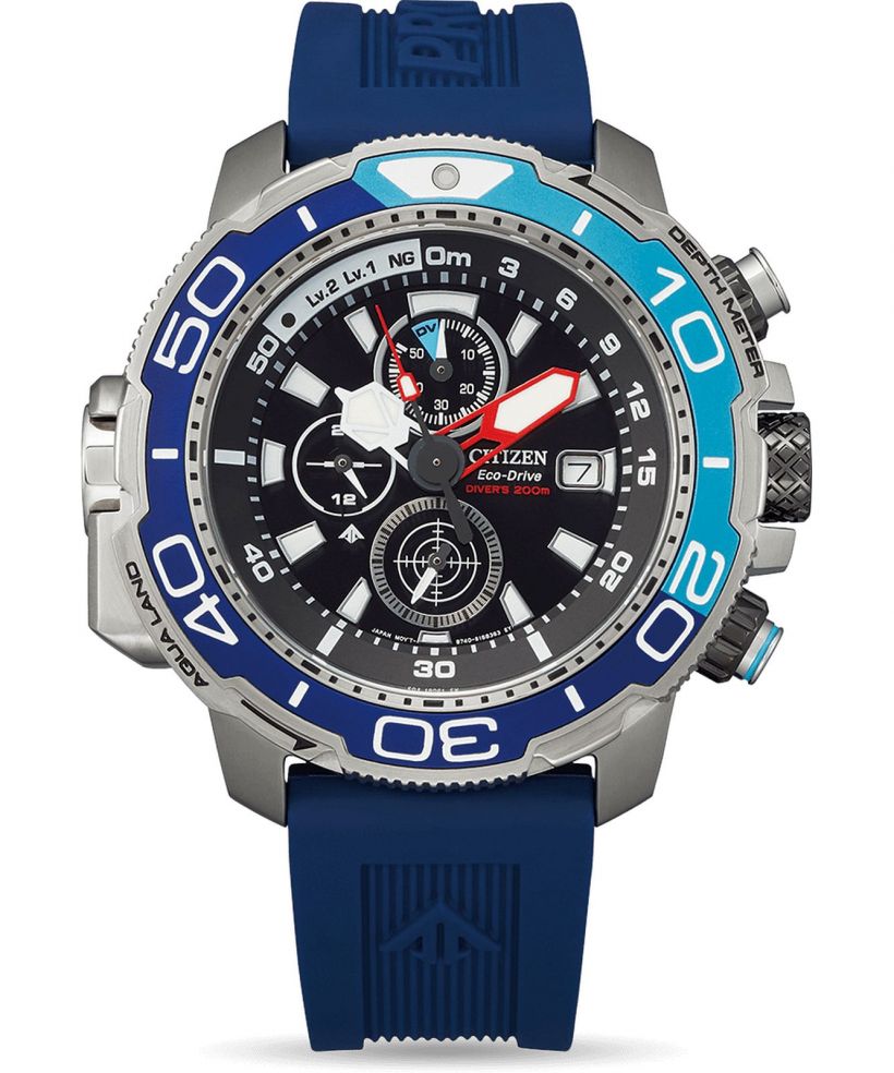 Hodinky pánske Citizen Promaster Marine Aqualand Eco-Drive Diver