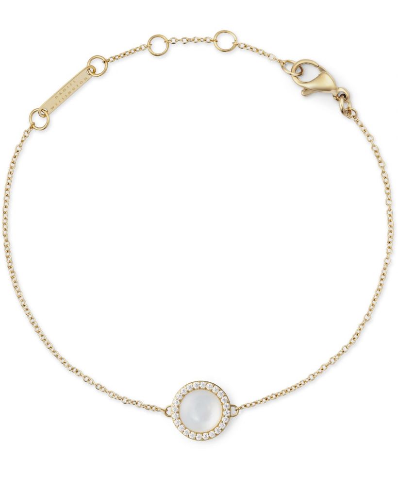 Náramok Daniel Wellington Audrey Mother of Pearl Gold