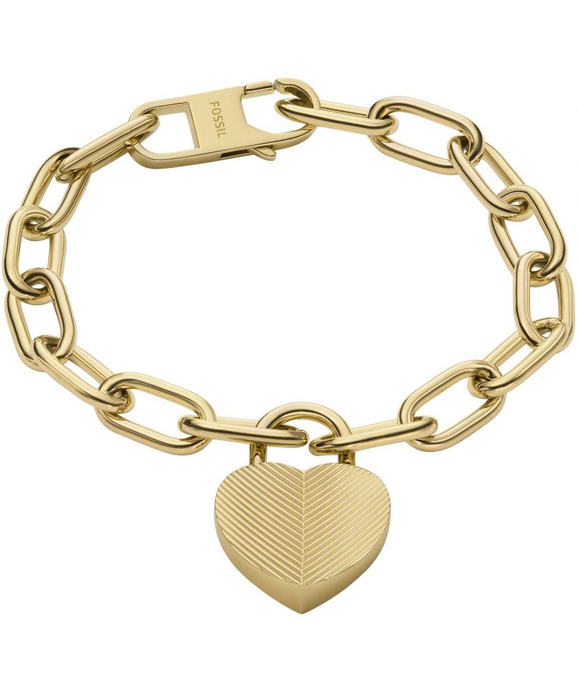 Náramok Fossil Harlow Linear Texture Heart