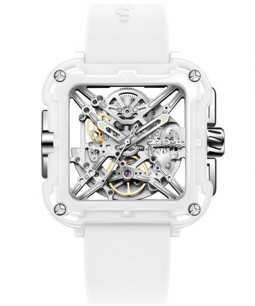 Hodinky dámske Ciga Design X Series Ceramic Skeleton